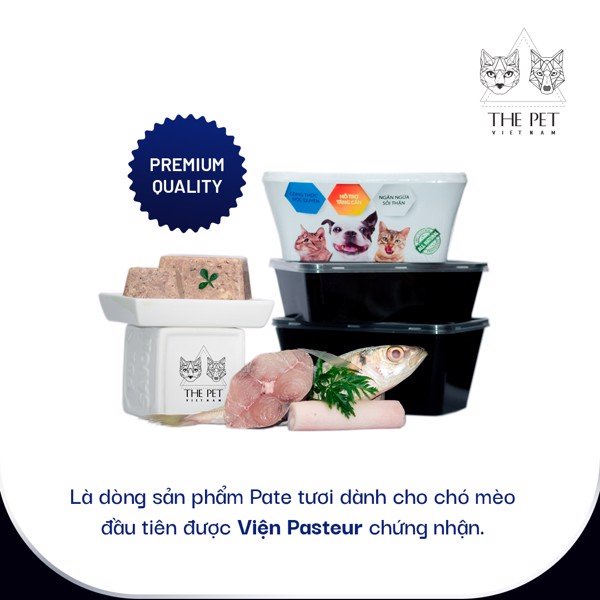 Pate Tươi The Pet Cho Mèo  - HỘP 1KG - GIAO NOW/GRAB