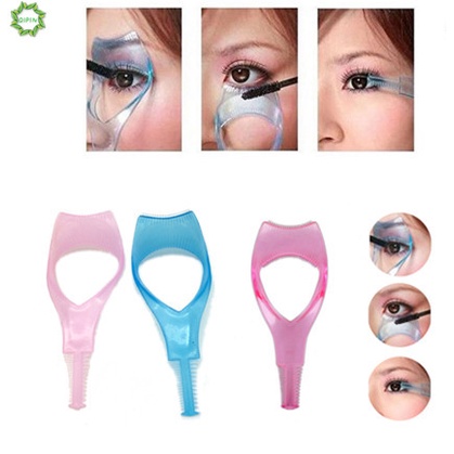 [Hàng mới về] Dụng cụ chuốt mascara 3 trong 1 đơn giản màu sắc được gửi ngẫu nhiên