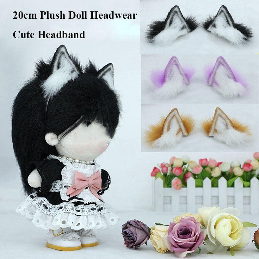 Băng Đô Hình Nón Nhồi Bông Dễ Thương Dành Cho Búp Bê 14inch