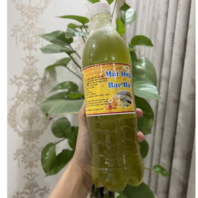 [GIÁ TỐT] mật ong bạc hà(chai 1lit)