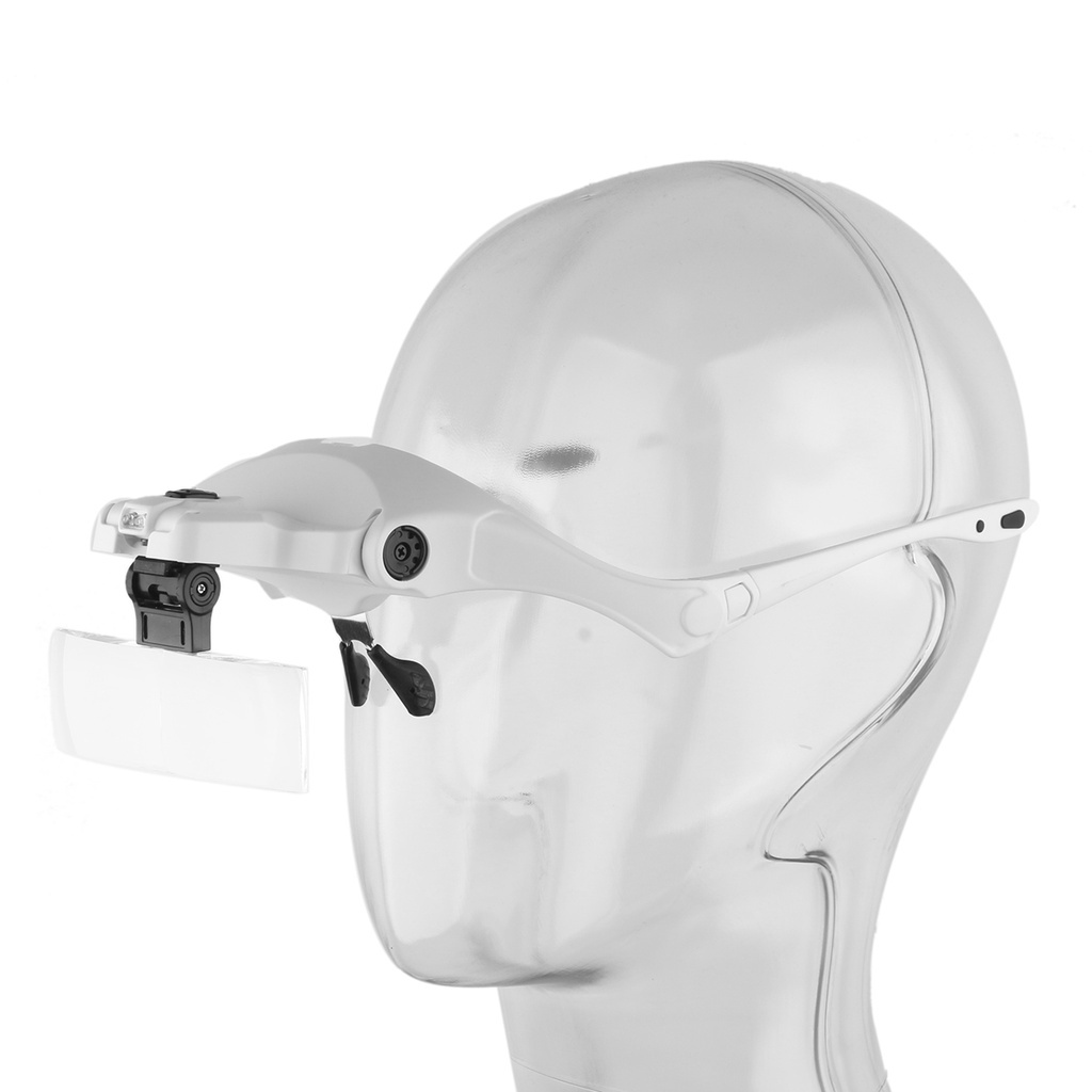 Kính phóng đại có đèn LED với 5 ống kính điều chỉnh dùng cho nối mi
