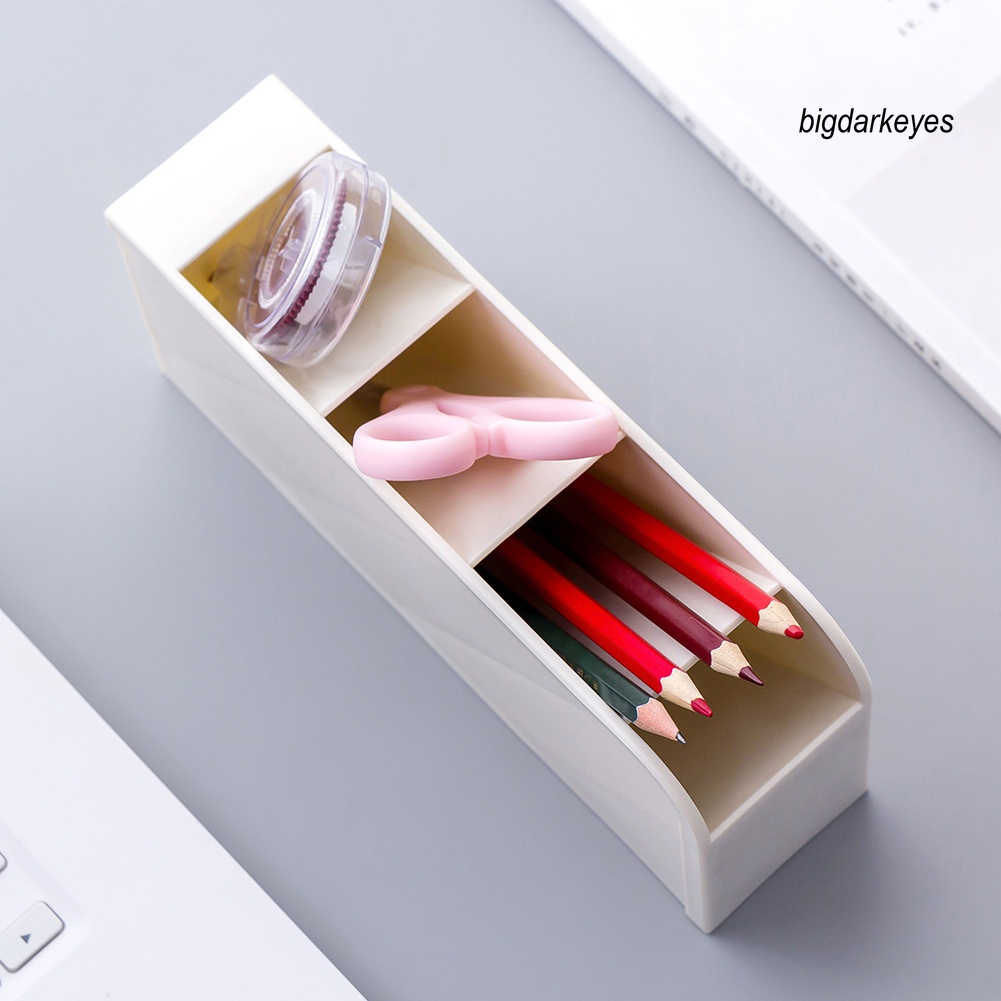 Hộp Đựng Bút / Cọ Trang Điểm Để Bàn Ốp