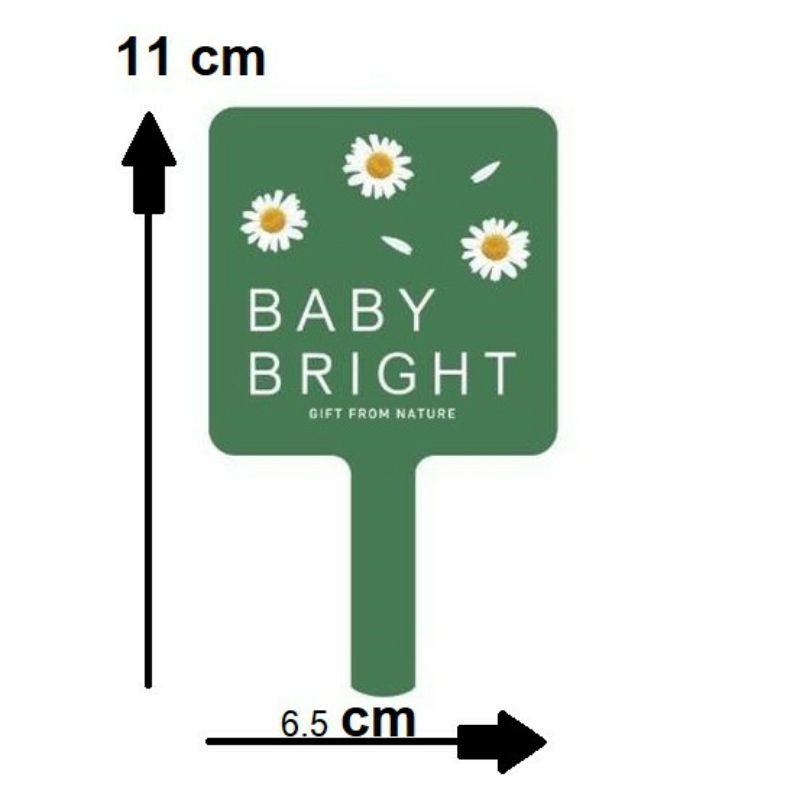 Gương cầm tay hãng Baby Bright Make Up Mirror siêu xinh - Thái Lan