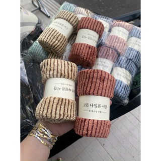 Khăn lông cừu, khăn nail, khăn lau xe hơi, khăn Microfiber, khăn đa năng xuất nhật 27cm x 49cm