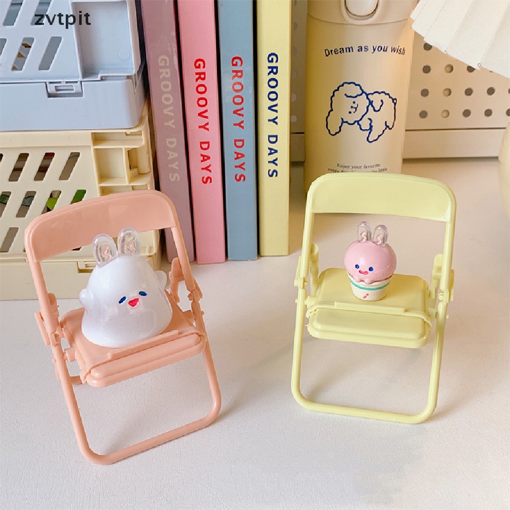 [ZVPT] Cute Color Chair Adjustable Phone Stand Desk Holder Universal Lazy Bracket DSF