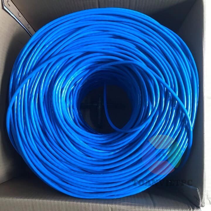 [Bấm Sẵn 2 Đầu] 100m Dây Cáp Mạng Lan Cat6 Bấm Sẵn 2 Đầu