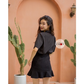 Áo sơ mi nữ thiết kế basic ENVY S0575