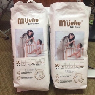 TÃ QUẦN MIJUKU ĐỦ SIZE( gói 50 miếng)
