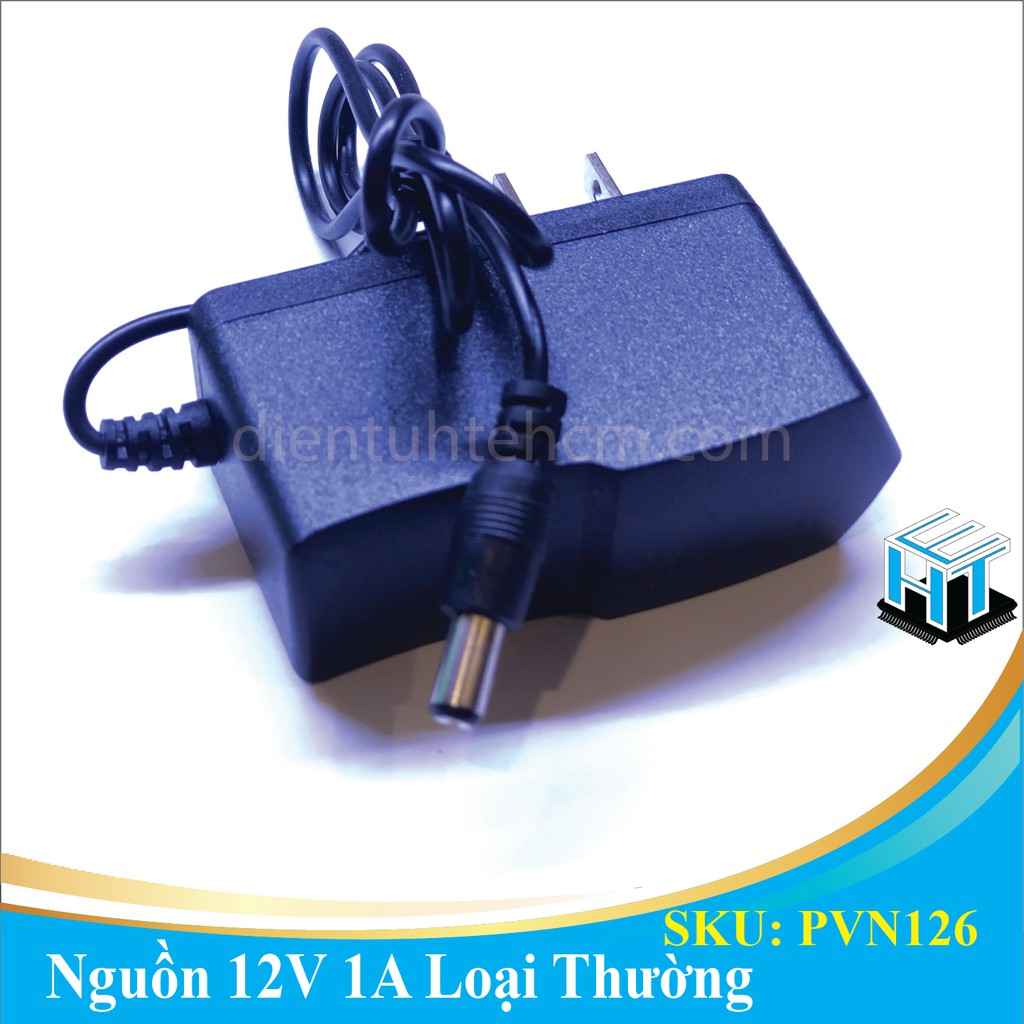 Nguồn 12V 1A TQ - 100-240V 50/60Hz