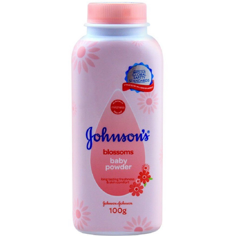 Phấn Thơm Johnson's Baby 100g Blossoms Powder 100% chính hãng