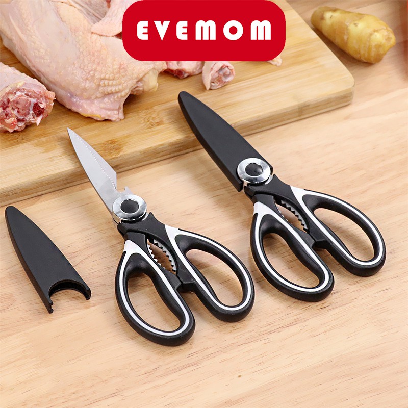  Kéo Cắt Gà Và Thực Phẩm Nhà Bếp Inox Đa Năng EVEMOM STORE DK001