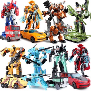 【Phát Triển Trí Tuệ】 Đồ chơi trẻ em Transformers Toys Bumblebee Optimus Prime Robot Boy