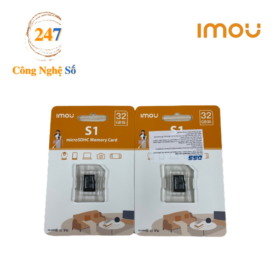 Thẻ nhớ camera Micro SDHC Imou 32GB ST2-32-S1