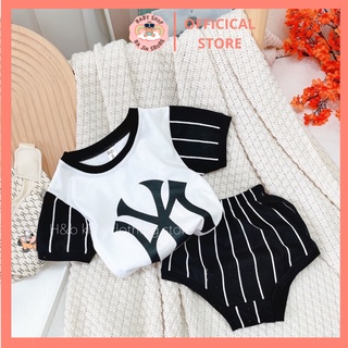 Đồ bộ bé trai quần chíp chất vải cotton mềm mại thoáng mát ba jin store bj002