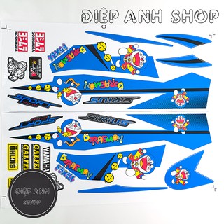 Tem Sirius DORAEMON Màu Xanh  - Tem Sirius Chế