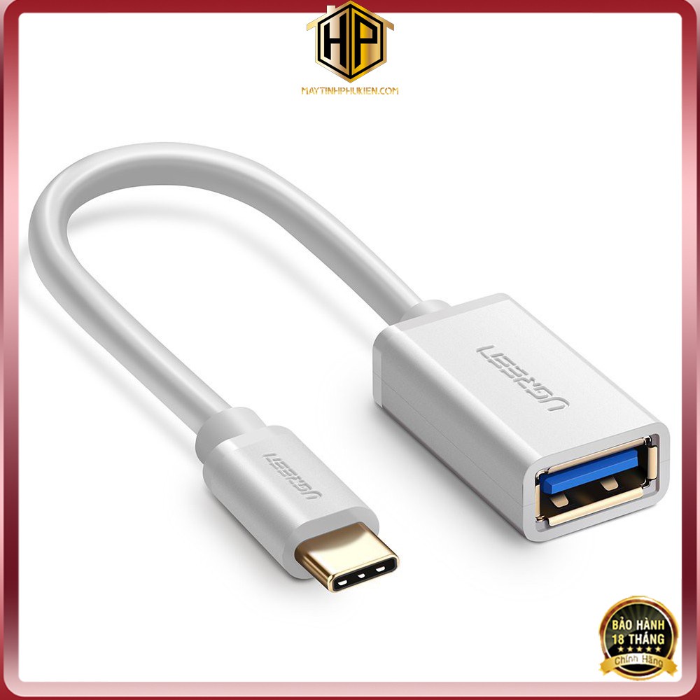 Ugreen 30702 - Cáp OTG USB Type-C to USB 3.0 chính hãng