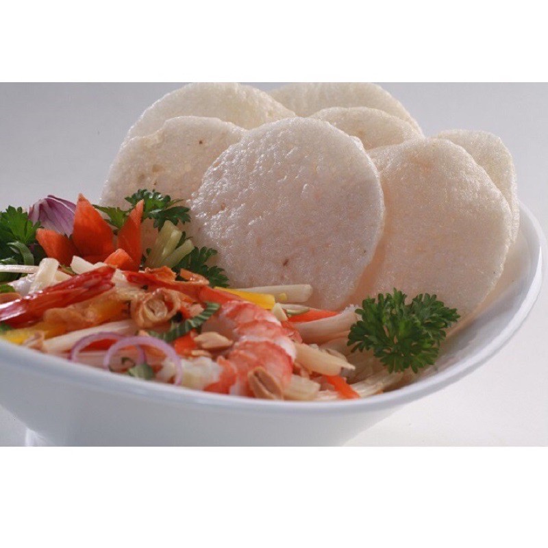 10 gói bánh phồng tôm Sang Giang cam ( 10 gói x 100g )