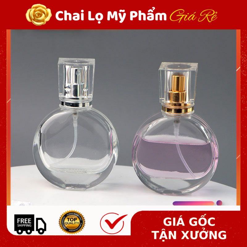 Lọ Chiết Nước Hoa ❤ RẺ VÔ ĐỊCH ❤ Chai lọ chiết nước hoa hình chữ O 25ml đựng dầu thơm , phụ kiện du lịch