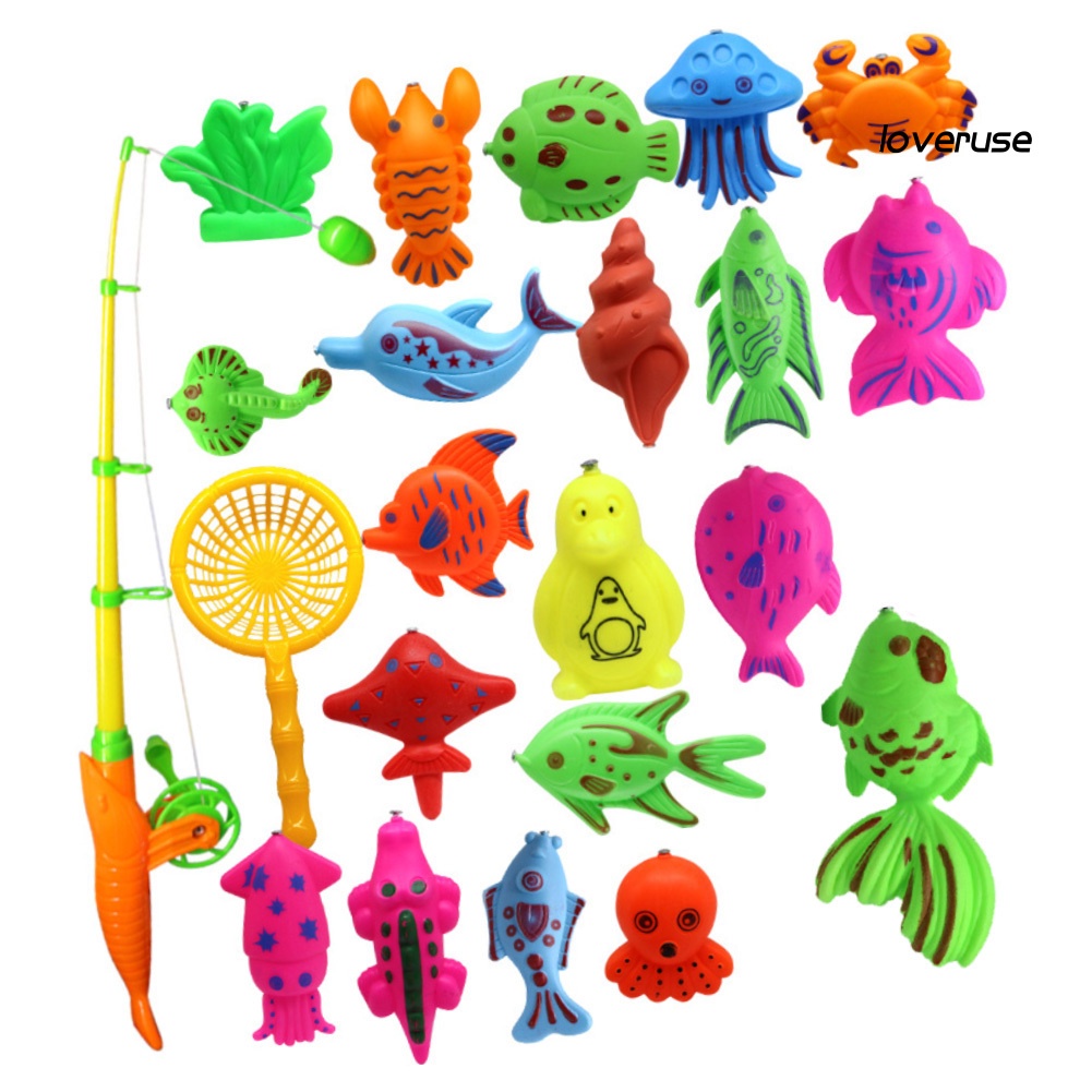 Set 22 Món đồ chơi câu cá nam châm cho trẻ em
