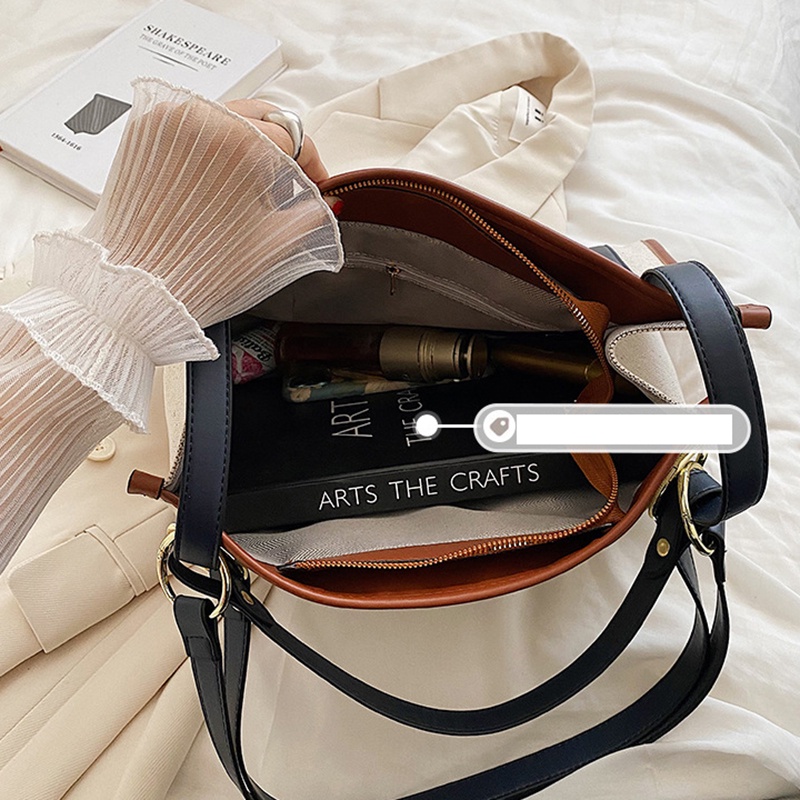 Túi xách IELGY vải canvas sức chứa lớn thời trang cho nữ