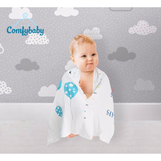 Khăn tắm siêu mềm Comfy Baby