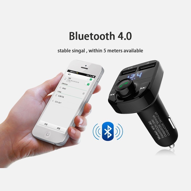 Tẩu sạc USB Bluetooth HY-82