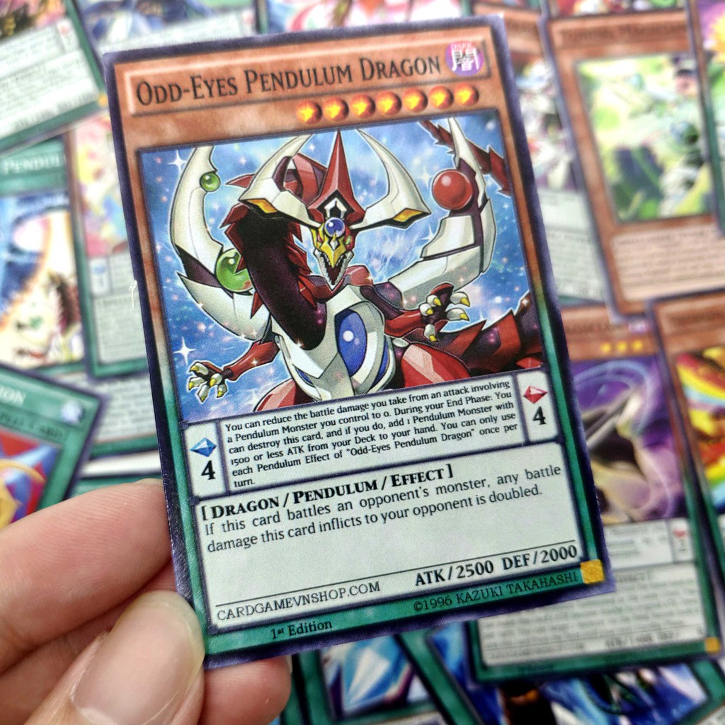 Bài Yugioh ❤️FREESHIP❤️ Thẻ bài Yugioh Pendulum Yuya Sakaki deck 54 lá