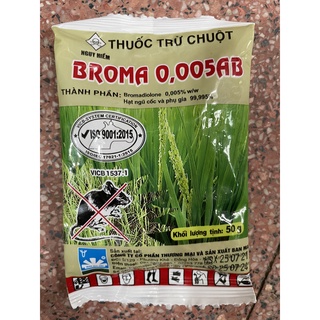 Thuốc trừ chuột broma 0,005AB GÓI 50G