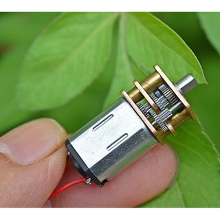 Động cơ giảm tốc N20 mô-men xoắn cao, động cơ ô tô thông minh DC3V-6V tỷ lệ giảm 1: 298 - Hộp số full kim loại
