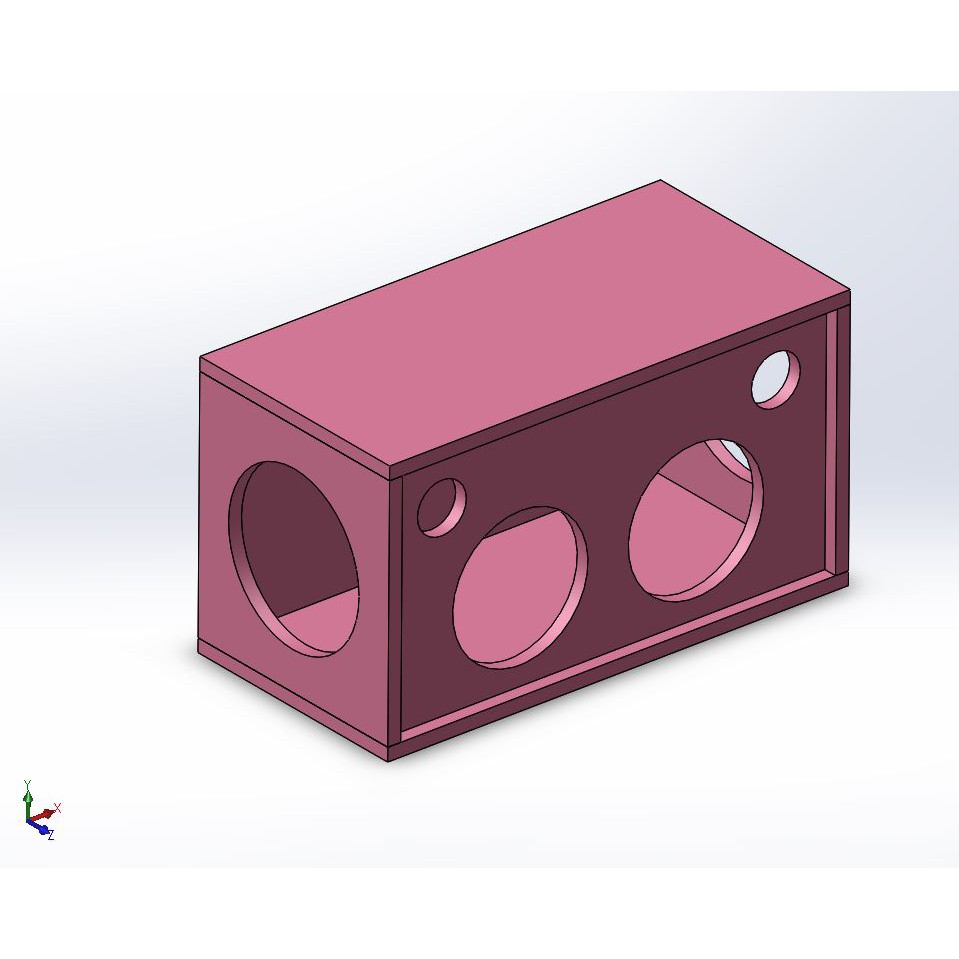 1kg Thùng loa diy 4 loa 2 ch bose