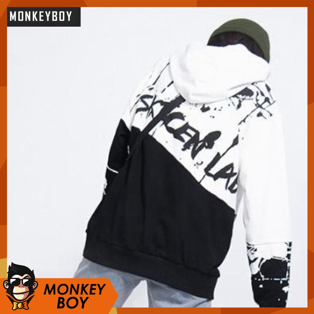 Áo Hoodie phối classic HD01 [Monkeyboy] | BigBuy360 - bigbuy360.vn