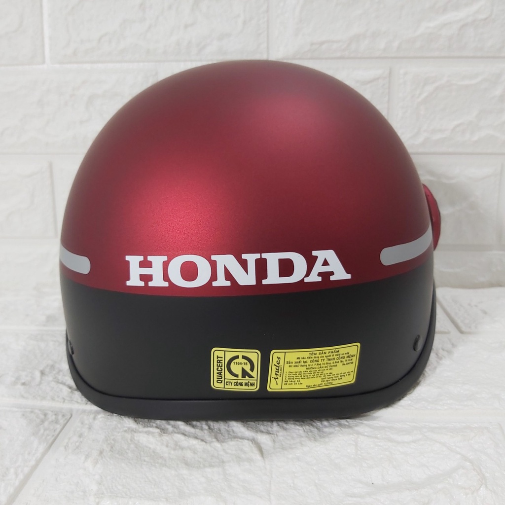 Mũ bảo hiểm HONDA có kính