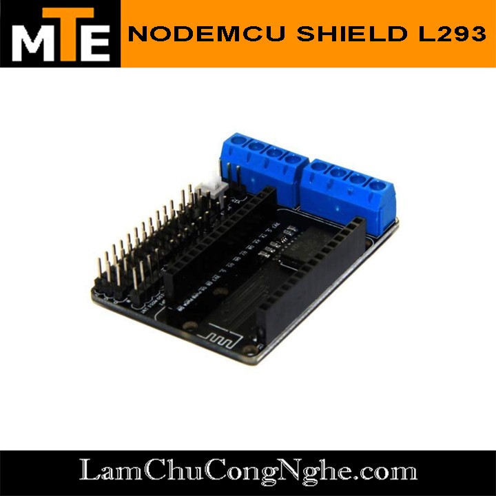 Đế ESP8266 kèm mạch điều khiển động cơ mini L293D