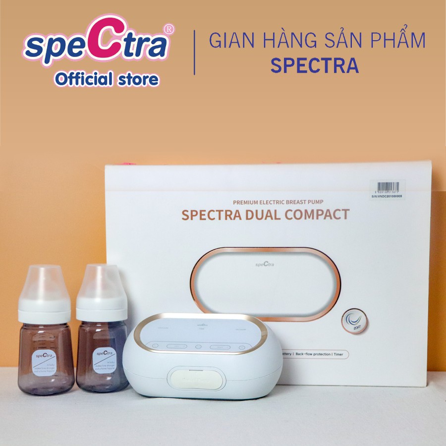 Máy Hút Sữa Đôi/Kép Spectra Dual Compact (Bảo Hành 2 Năm)