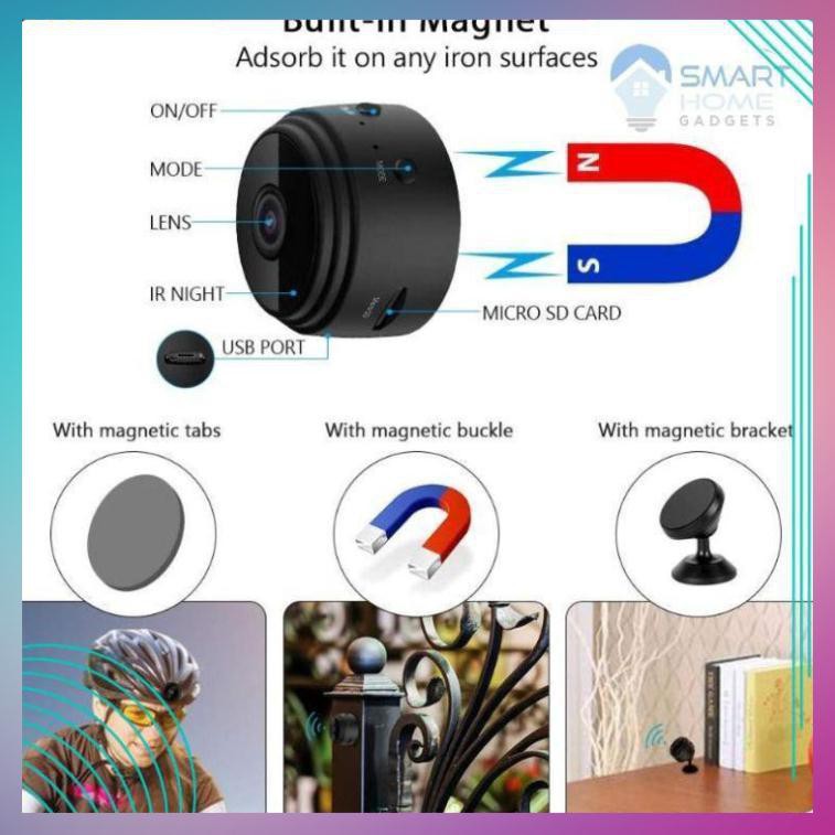 Camera Không Dây Giám Sát Full HD - Camera Hồng Ngoại Chống Trộm Quay Ban Đêm | BigBuy360 - bigbuy360.vn