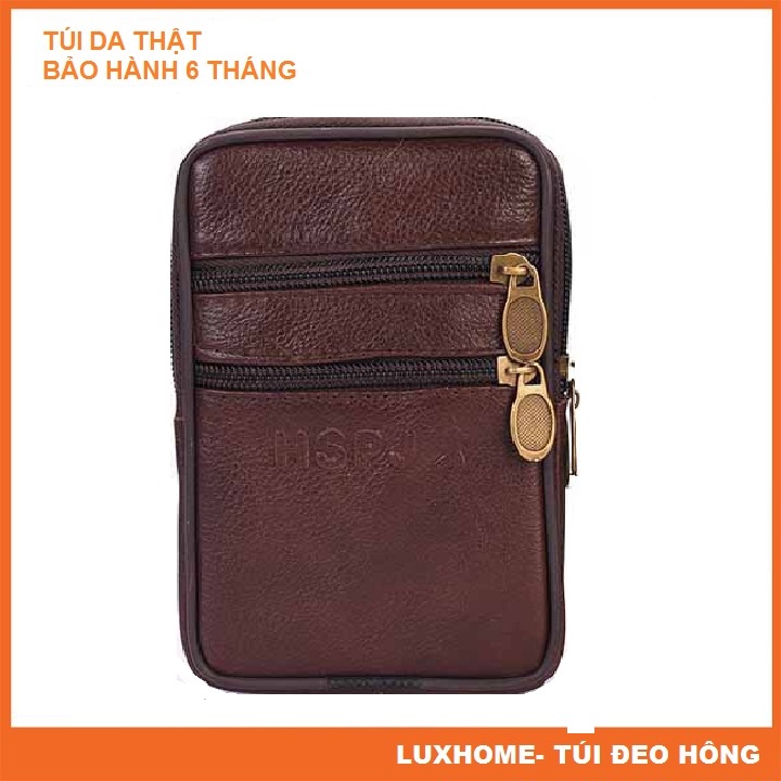 Túi đeo hông đựng điện thoại da thật T20
