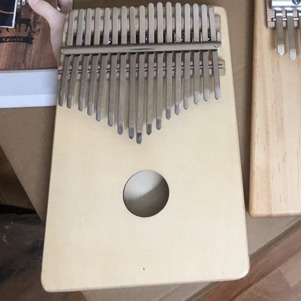 Đàn Kalimba 10 Phím Gỗ Đỏ Tròn Chữ Cao Cấp WOIM - 185 KL (Thumb Piano)