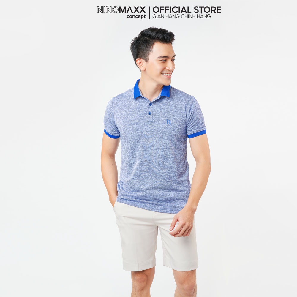 NINOMAXX Green Polo - Áo polo nam chất cafe khử mùi dáng trẻ trung 2105021