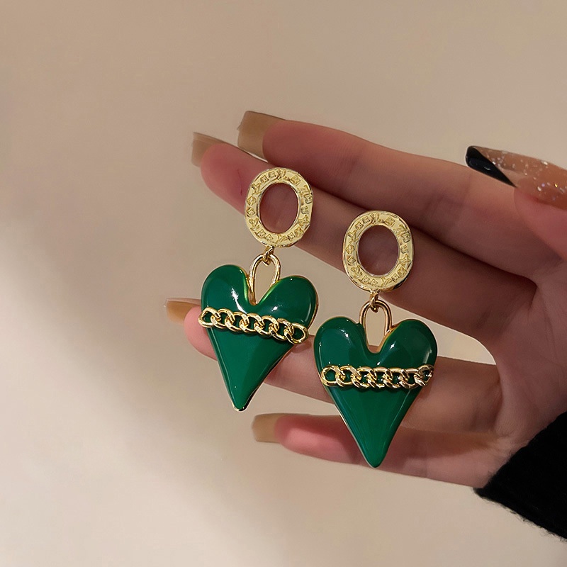 Bông Tai Mạ Bạc 925 Hình Giọt Nước Phong Cách Hàn Quốc Thời Trang Mùa Thu Cho Nữ