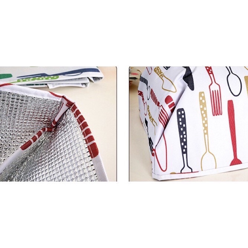 Nắp/Vung Đậy Thức Ăn Giữ Nhiệt Họa Tiết Xinh Xắn