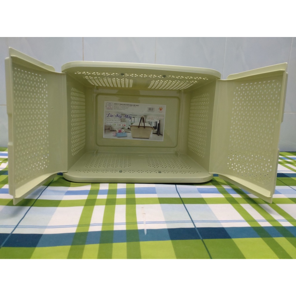 Làn giỏ đựng đồ đi sinh nắp mây Việt Nhật size Trung