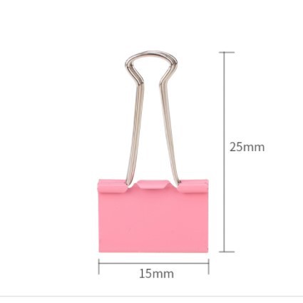 Hộp 60 Chiêc Kẹp Bướm Kim Loại Deli Nhiều Màu 15mm - Dùng Để Kẹp Tài Liệu, Giấy Tờ Văn Phòng Dễ Dàng, Tiện Dụng - E8556A