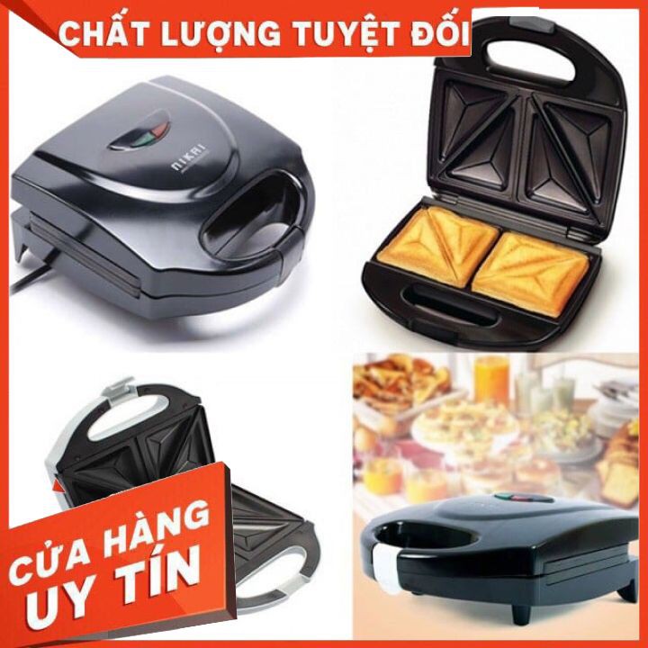 [Hàng Loại 1] Máy Nướng Bánh Sanwich Gia Đình [HÀNG CHÍNH HÃNG]