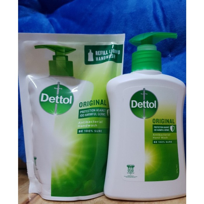 [Hàng Chính Hãng] Dung Dịch Rửa Tay Dettol 250ml và Túi Thay Thế 225ml | BigBuy360 - bigbuy360.vn