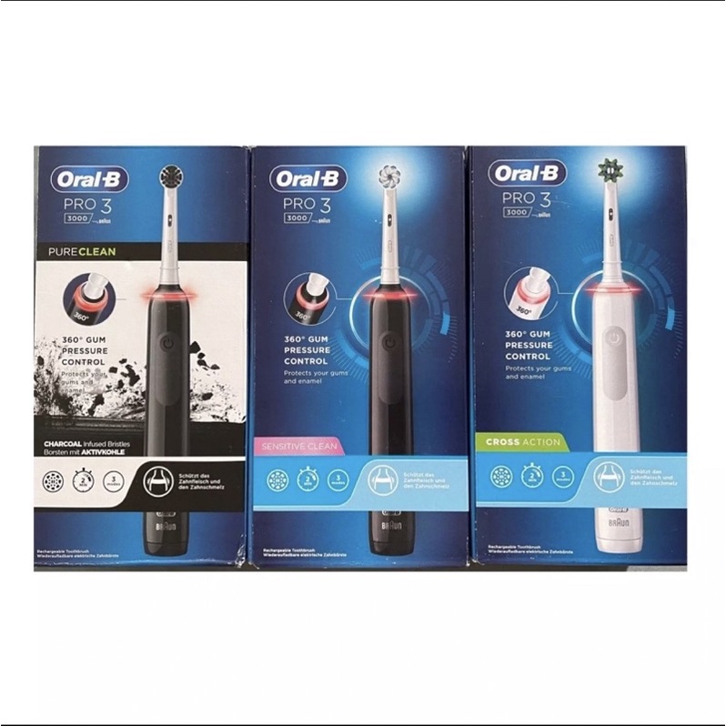 Bàn Chải Đánh Răng Điện Oral-B Pro 3 3000