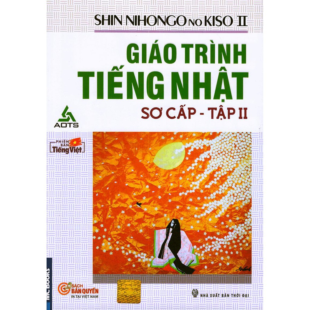 Sách- Shin Nihongo no Kiso - giáo trình tiếng nhật sơ cấp sách giáo khoa tập 2