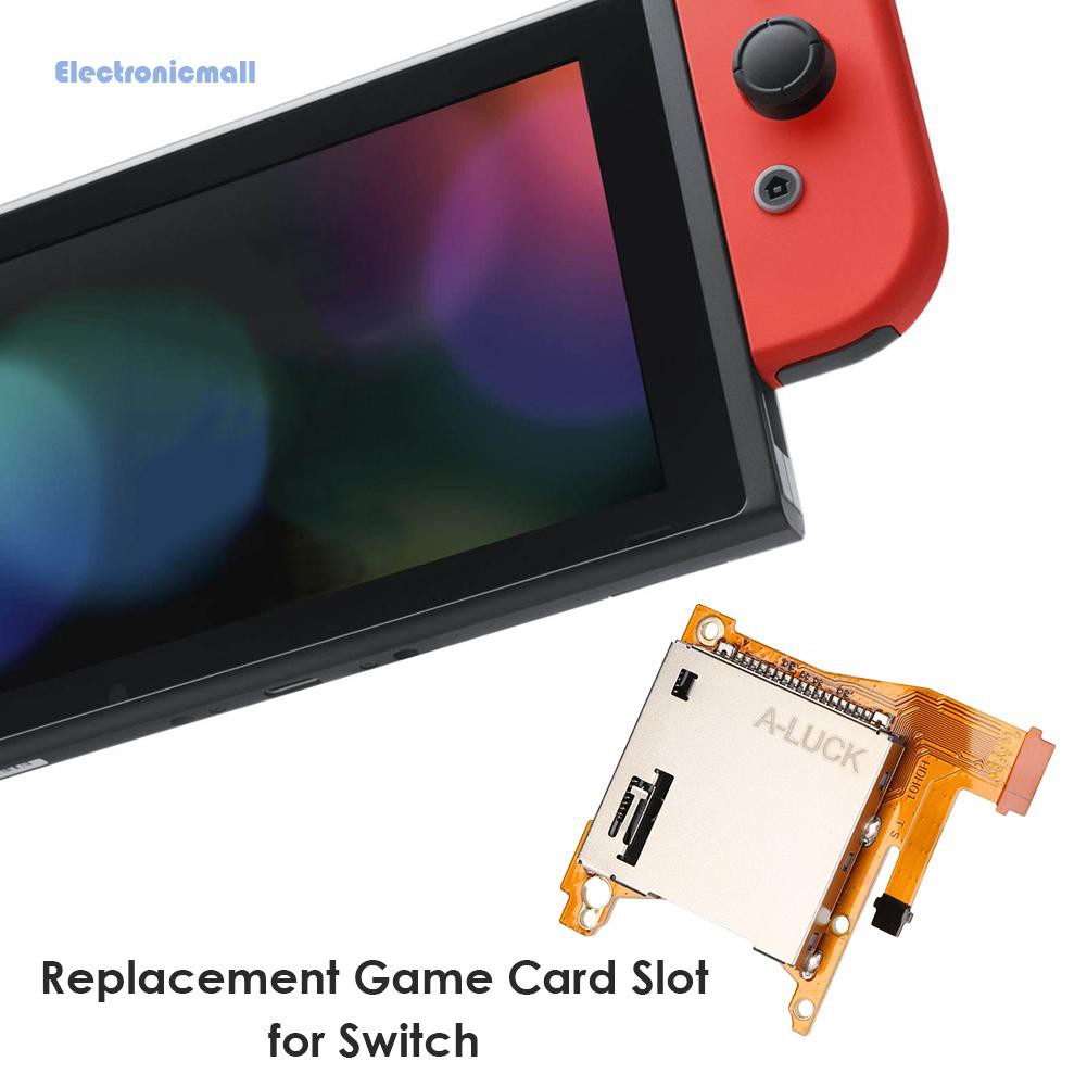 ElectronicMall01 Replacement Game Card Slot for Nintendo Switch Lite Game Cartridage Reader
