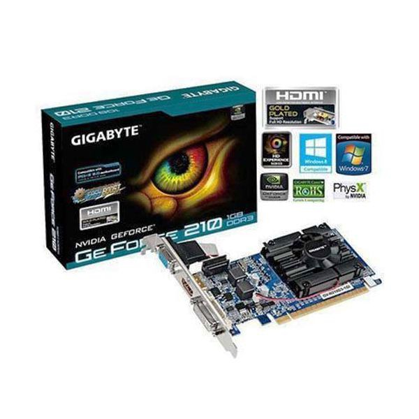 Card màn hình VGA Gigabyte 1GB N210, N220 GV-N210D3 -1GI( CŨ) | BigBuy360 - bigbuy360.vn