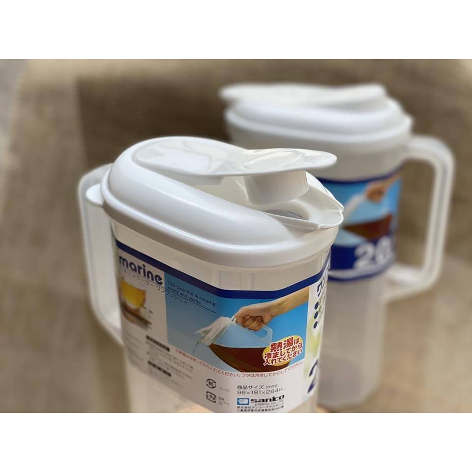 Bình nước nhựa cao cấp Marine Nhật Bản Sanlco 2L