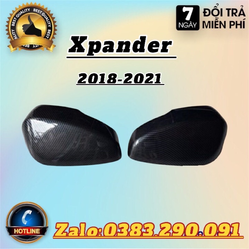 Ốp Gương Xpander 2018-2019-2020-2021 mẫu carbon Xe MT
